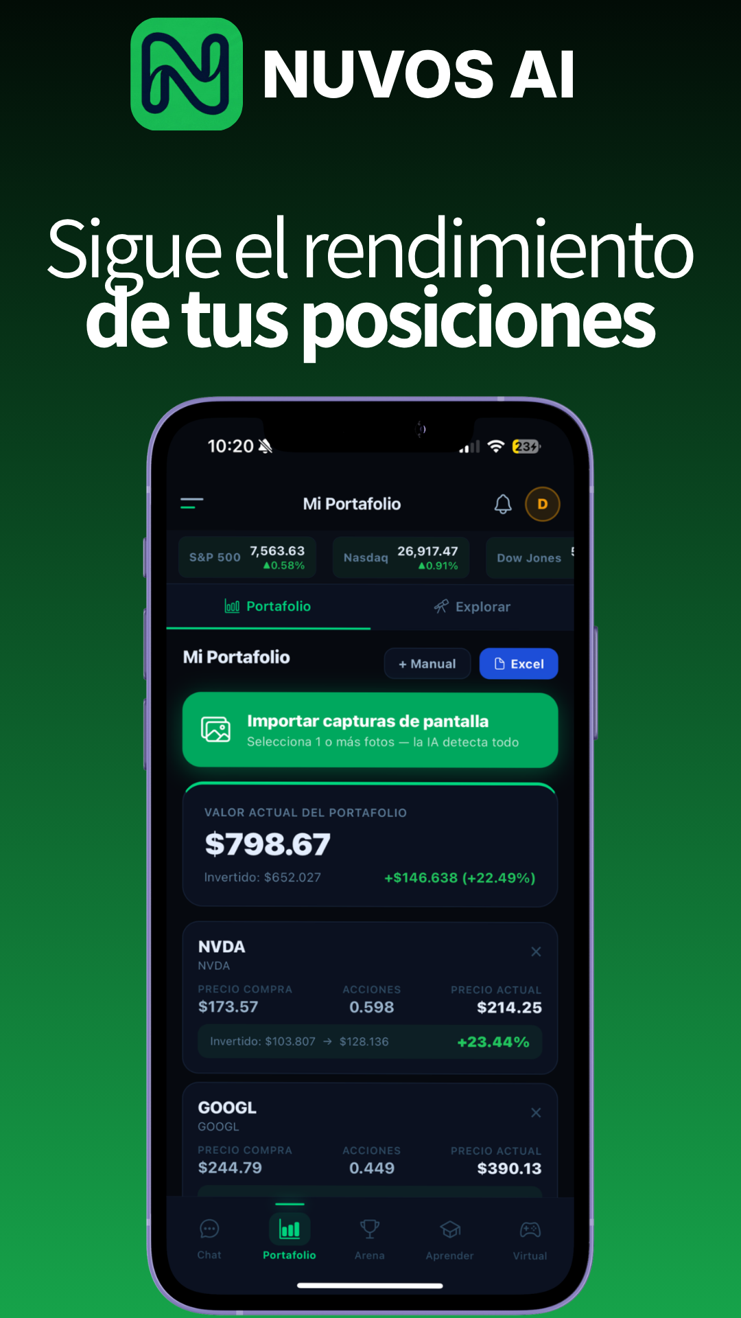 Nuvos AI - Mi Portafolio