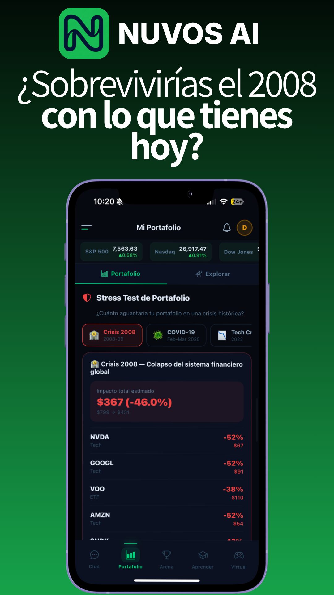 Nuvos AI - Stress Test